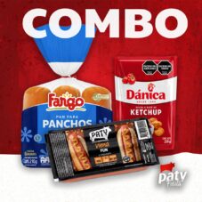 12 panchos FUN C/Pan + 1 Aderezo Chico ketchup